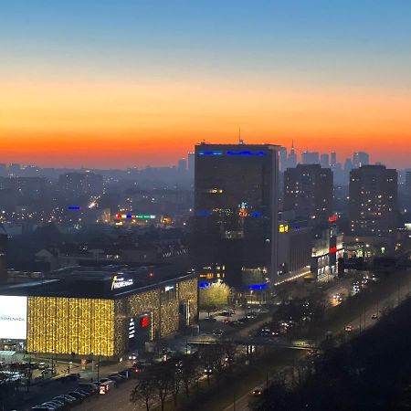 Apartament Skyscrapper Z Widokiem Na Panorame Warszawy Warszawa Eksteriør billede